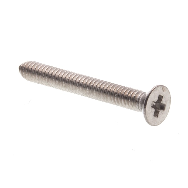 Prime-Line Machine Screw, Flat Head, Phillip Drive No. 0-80 X 1/2in Grade 18-8 Stainless Steel 25PK 9000130 - main